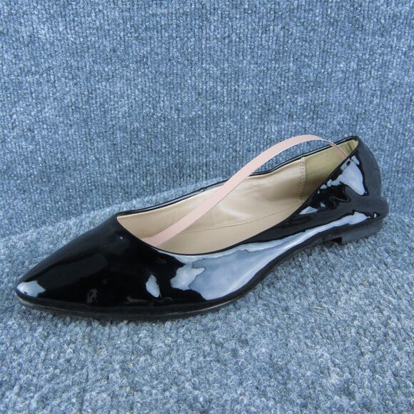 Bcbgeneration MIllie Women Ballet‎ Shoes Size 7.5 Medium Black Synthetic Slip On - Picture 1 of 9